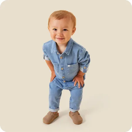 Light Denim Joggers