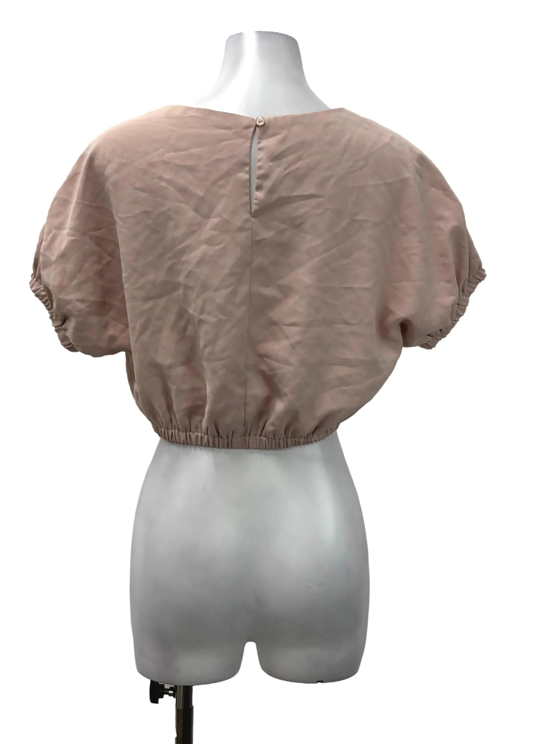 Light Pink Roundneck Blouse
