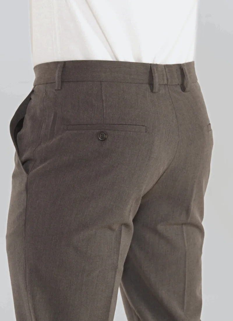 Lightweight tapered trousers