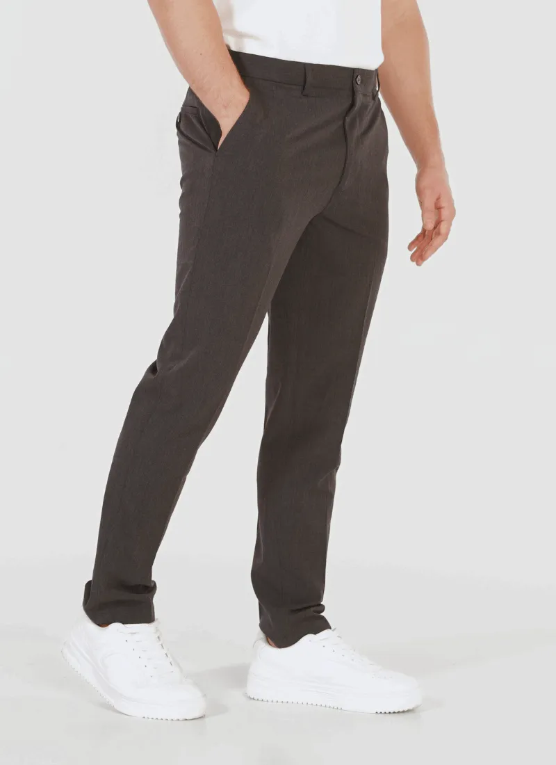 Lightweight tapered trousers
