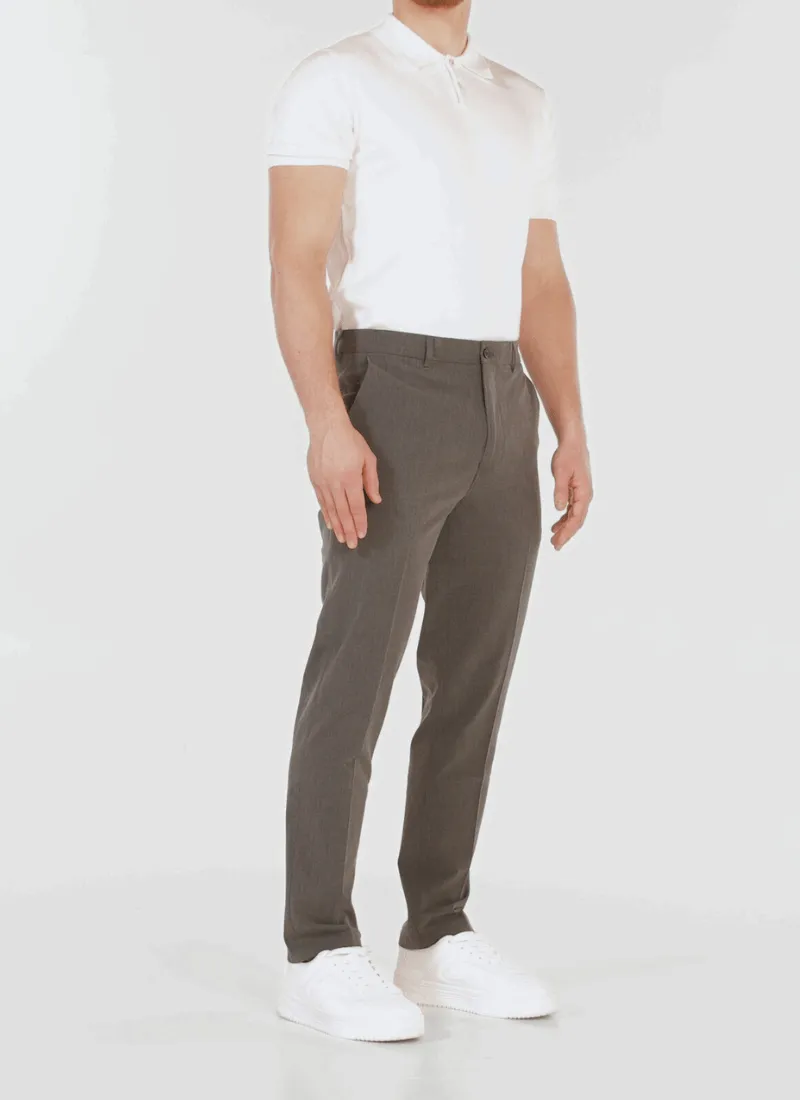 Lightweight tapered trousers