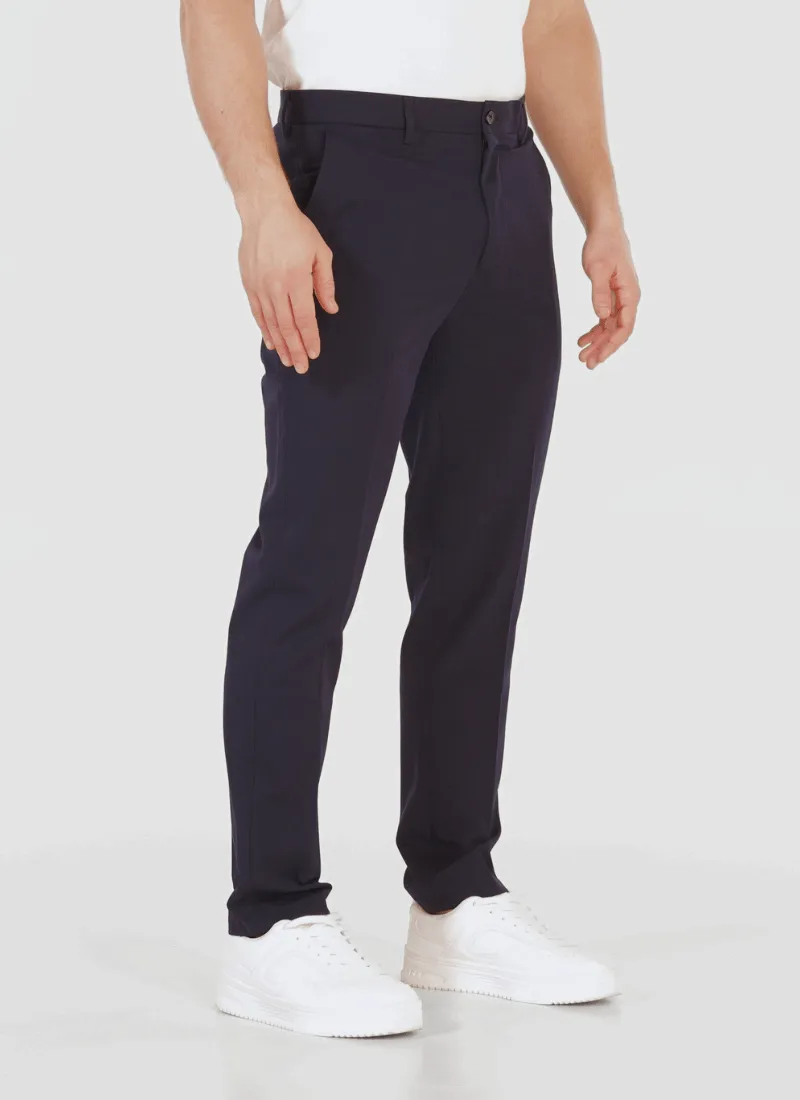 Lightweight tapered trousers