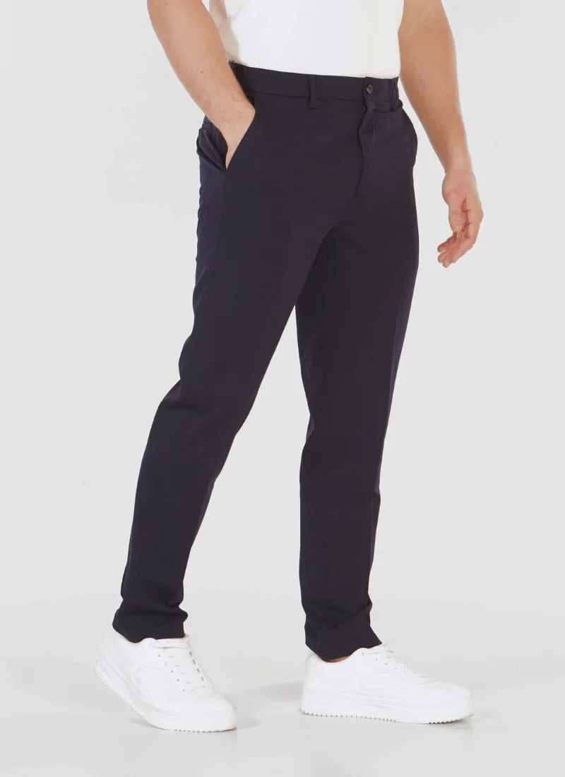 Lightweight tapered trousers