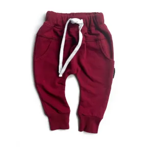 Little Bipsy Joggers - Cranberry