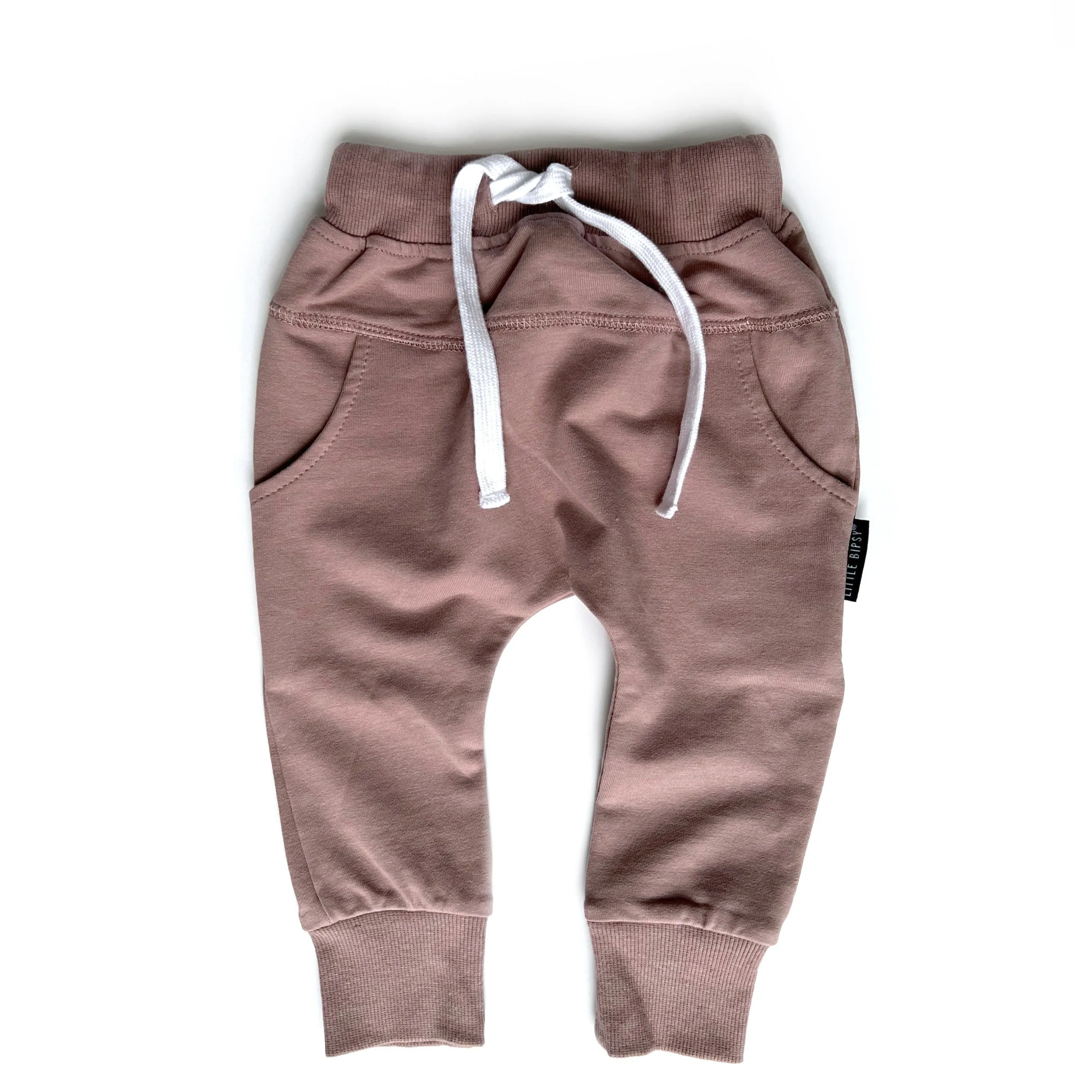 Little Bipsy Joggers - Dusty Plum