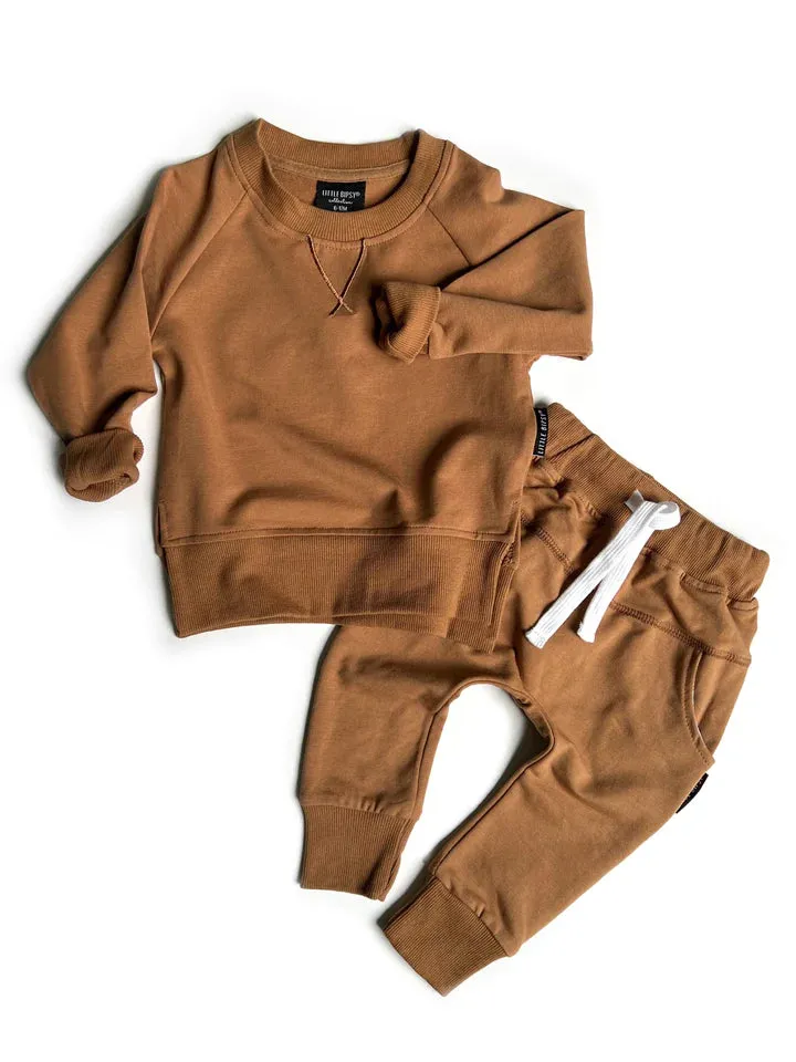 Little Bipsy Joggers - Spiced Cider