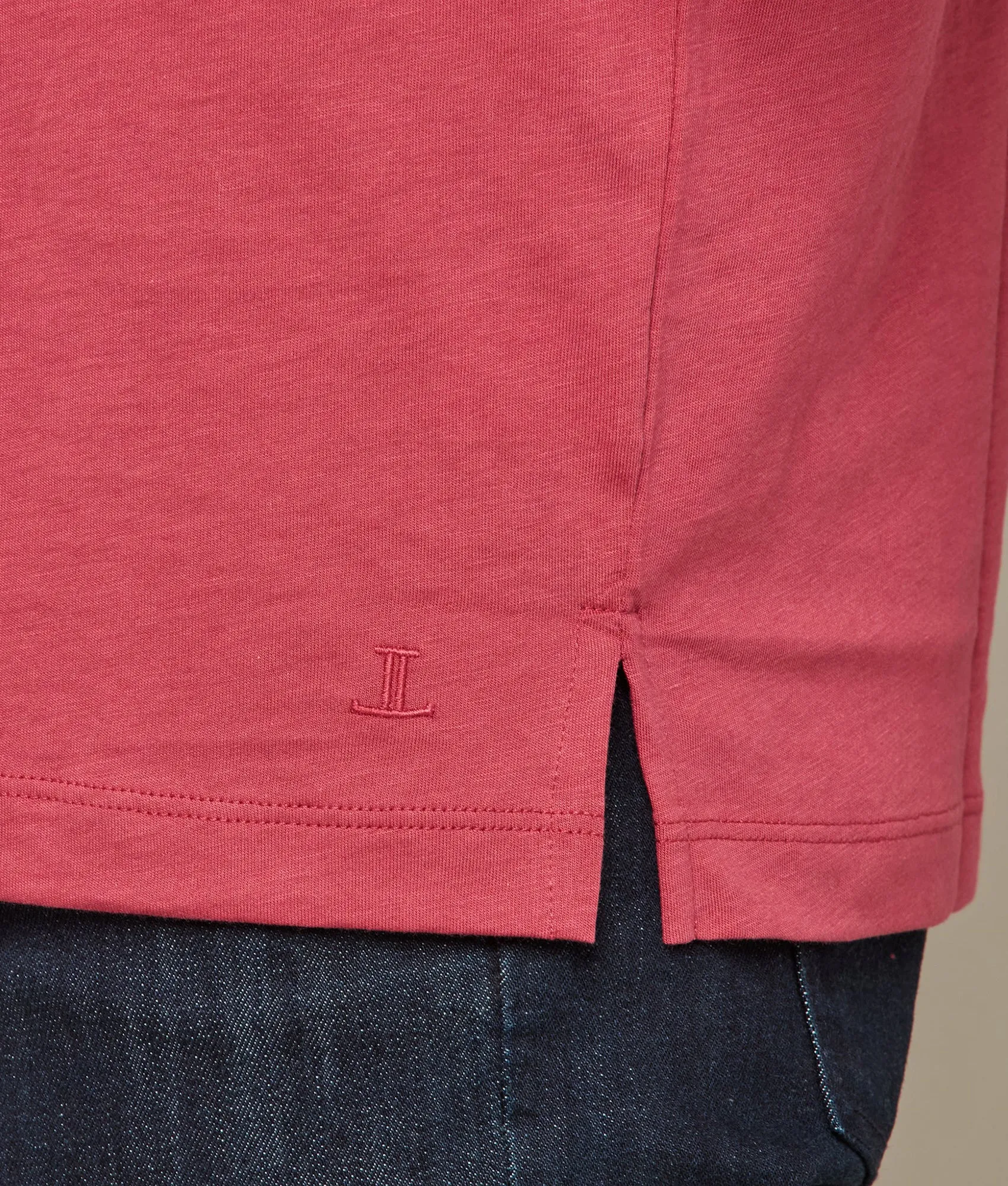 Lucchese Pima Cotton Tee :: Red
