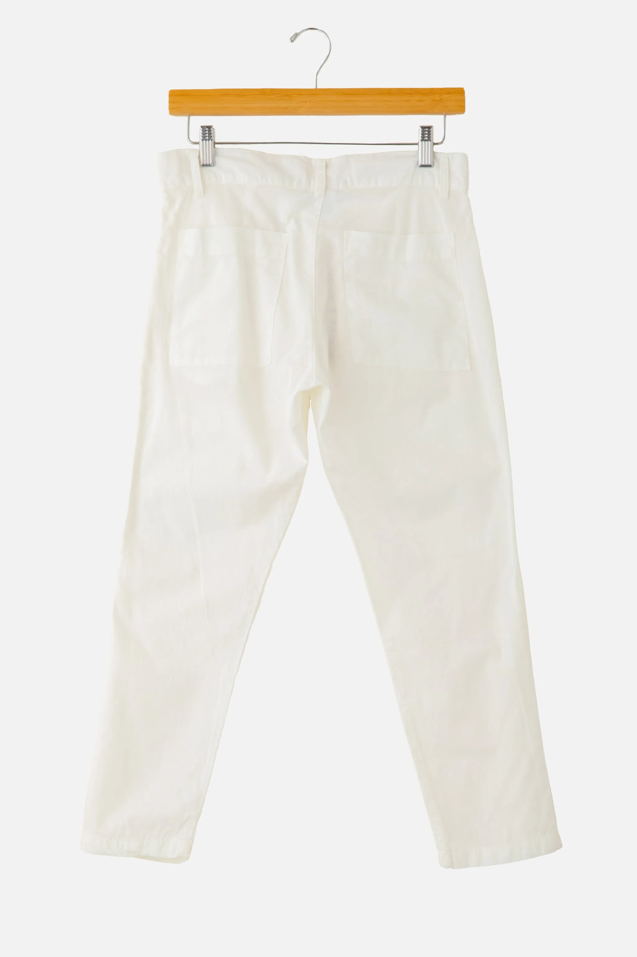 Lucien Pant in White