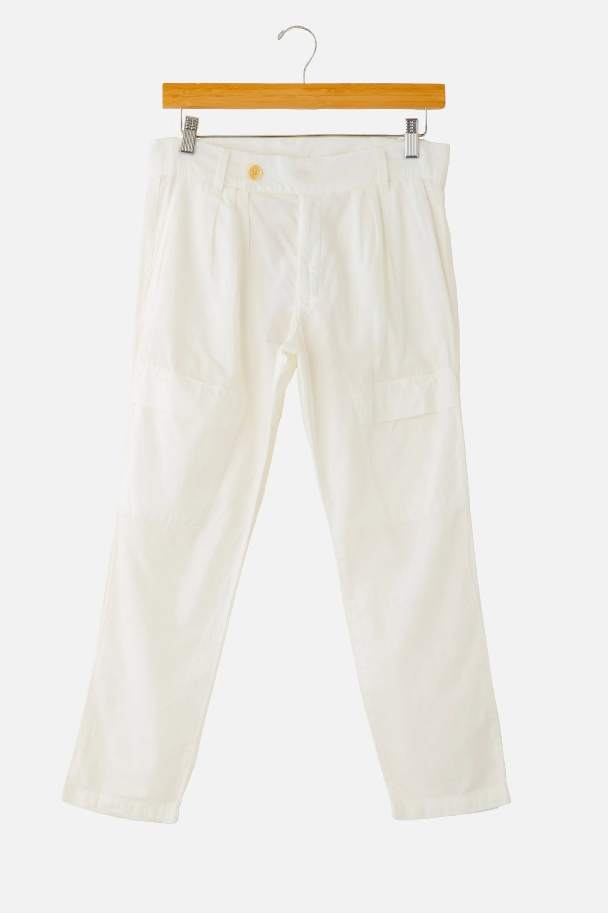 Lucien Pant in White