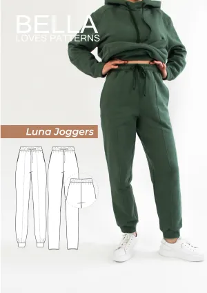 LUNA JOGGERS – PDF SEWING PATTERN