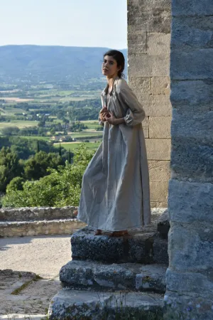 Manon Linen Dress in Flax or White (Pre-Order, Ships April 15)