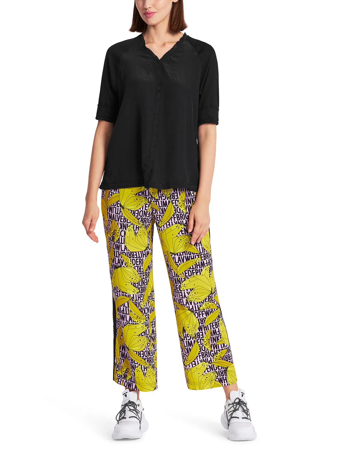 Marc Cain Blouse With Raglan And A-Line WS 55.04 J67
