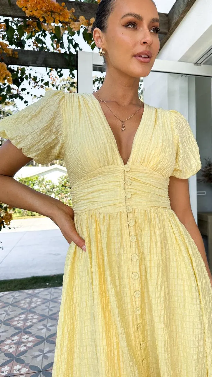 Maxi Belle™ | Women's Flowy Maxi Dress | Button Front, Long Sleeves & Lightweight Fabric
