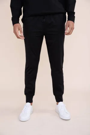 Men's Classic Melange Jogger (Grey and Black)