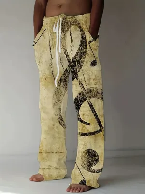 Men's Daniel Wide-Leg Drawstring Pants