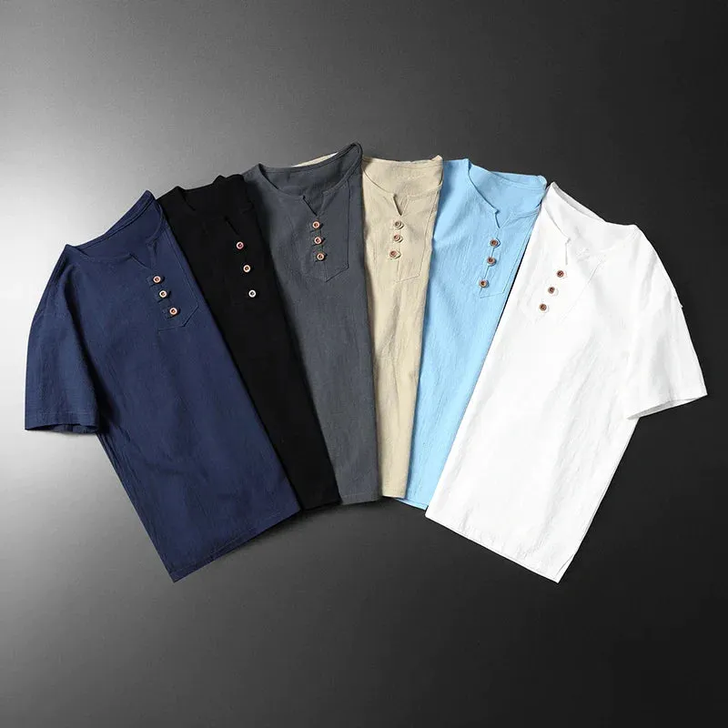 Men's Linen T-Shirt