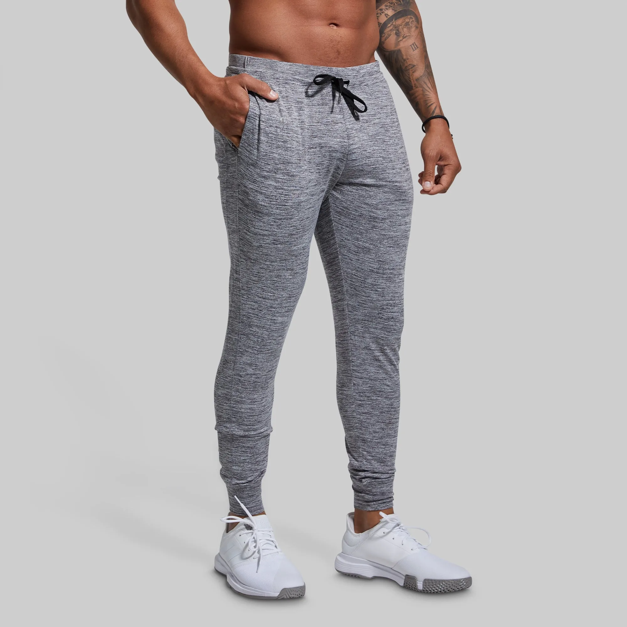 Men's Rest Day Athleisure Jogger (Heather Grey)