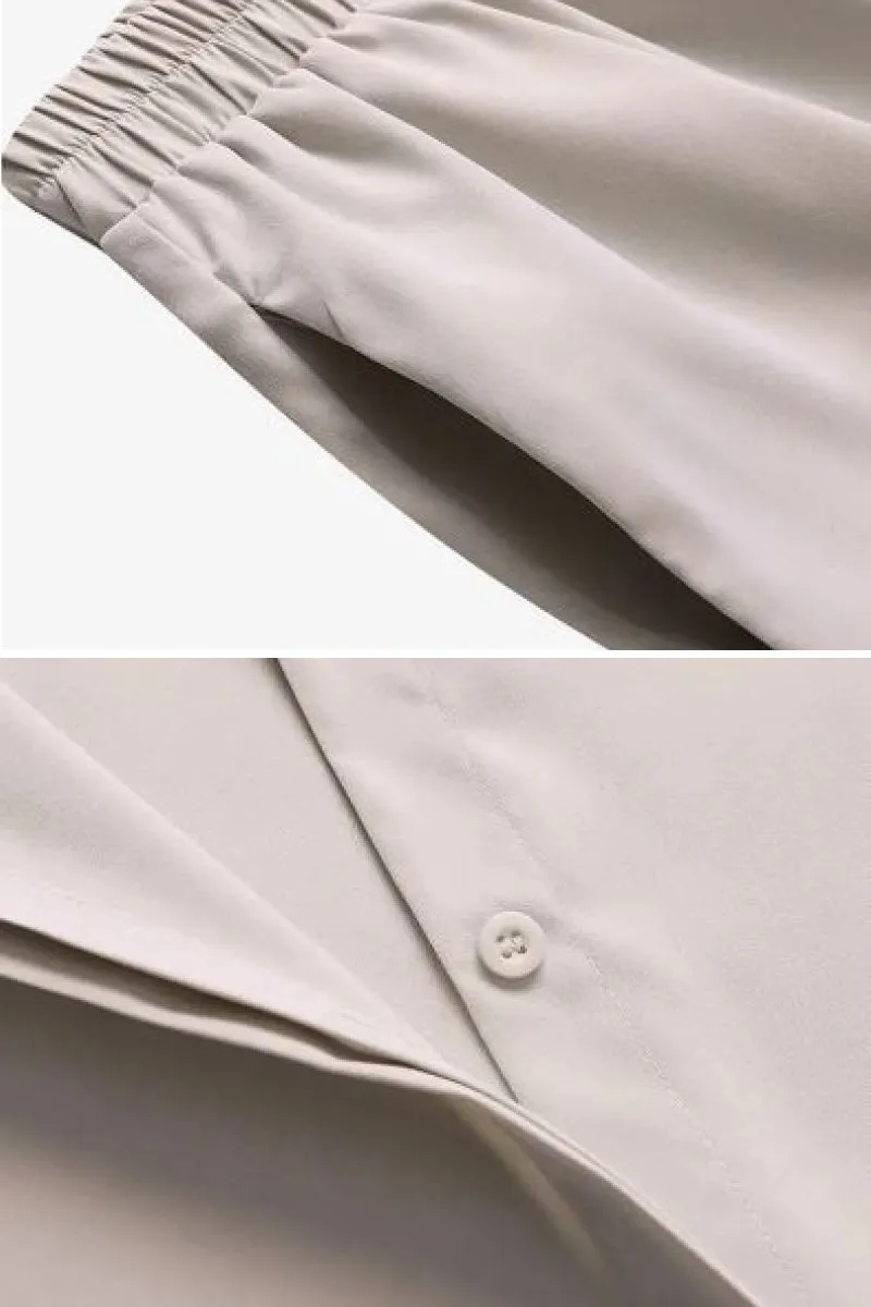 MIA | RELAXED SHIRT & TROUSERS TWO-PIECE SET