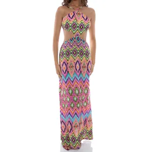 MIAMI SORBET - Cut Out Long Dress