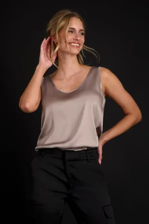 Monari Blouse Satin Top 807704