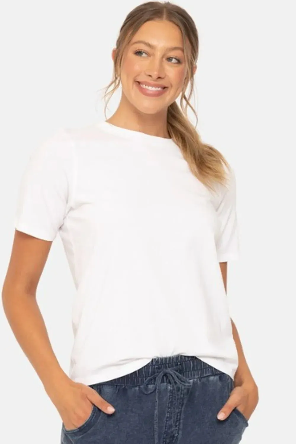 MONO B Round Neck Short Sleeve T-Shirt