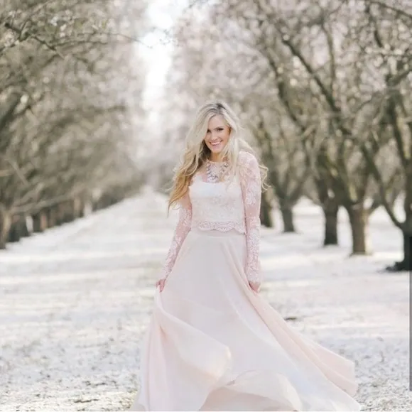 Morning Lavender Amelia Full Maxi Skirt