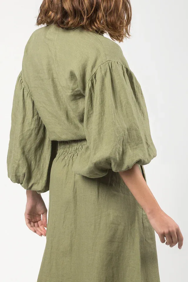 Mr.Mood Top Military Green - MRS MABE