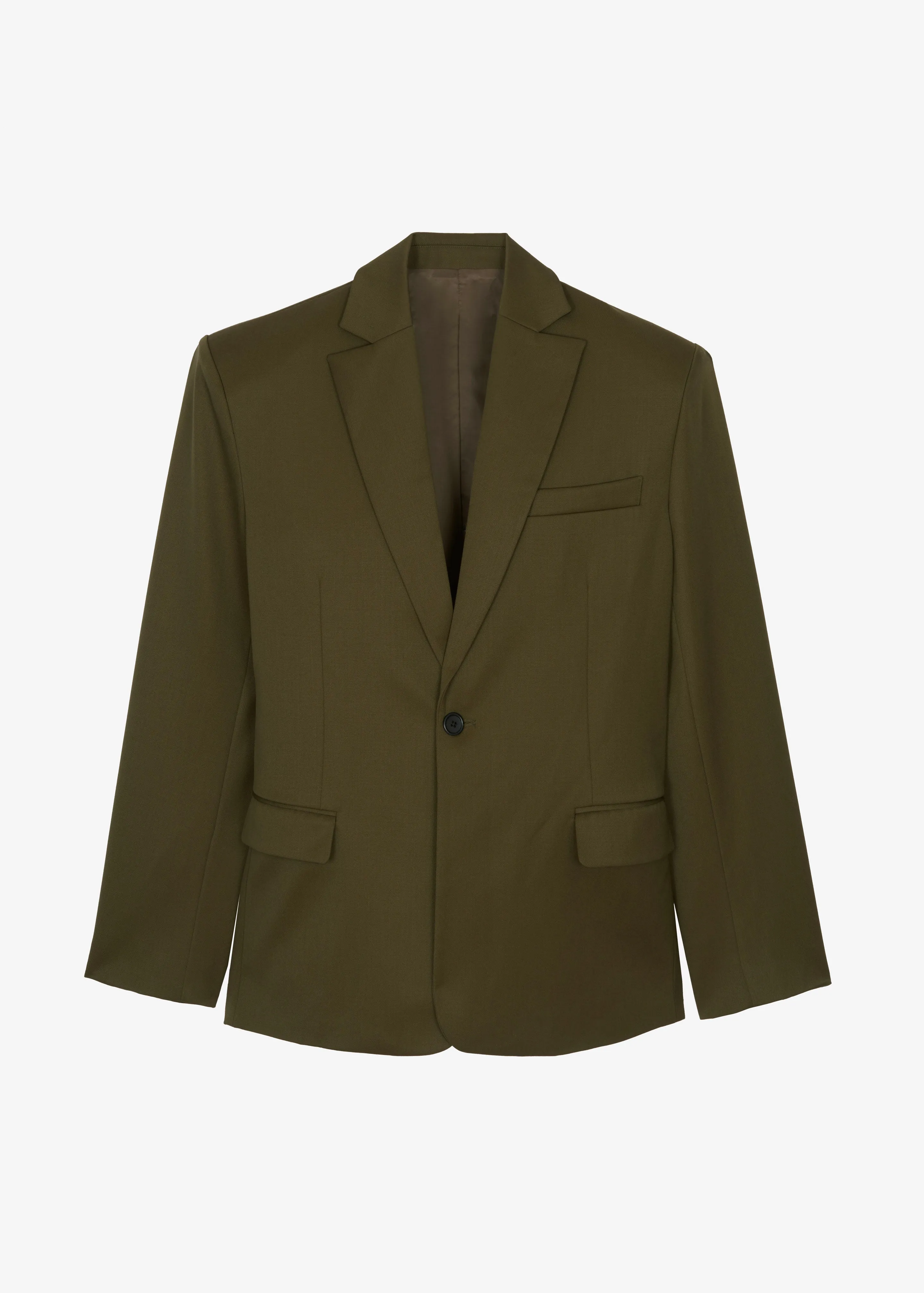Naima Belted Blazer - Khaki