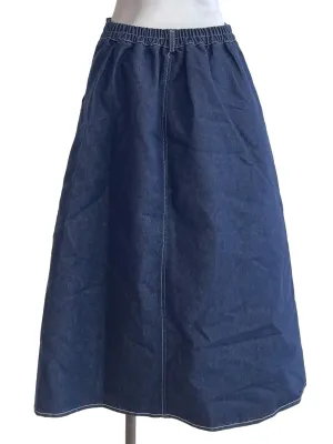 Navy Blue Floral Pants