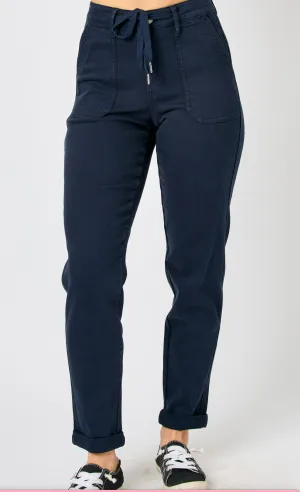 Navy Judy Blue Joggers