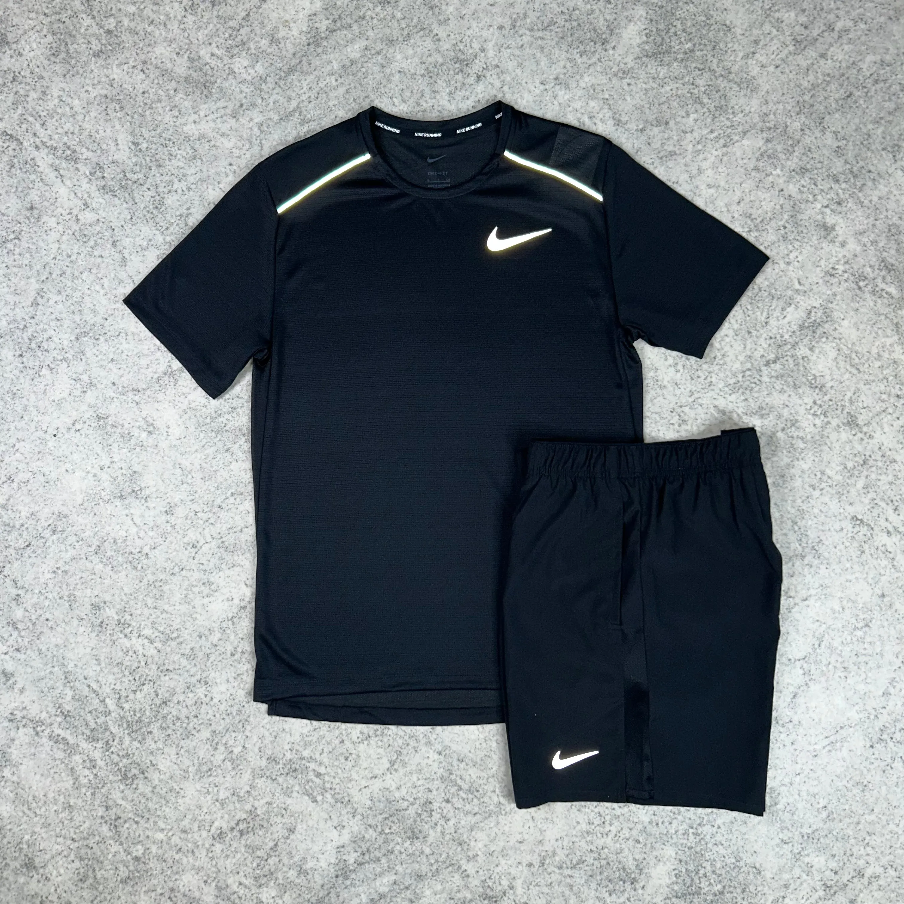 Nike Miler Set - Black/Black