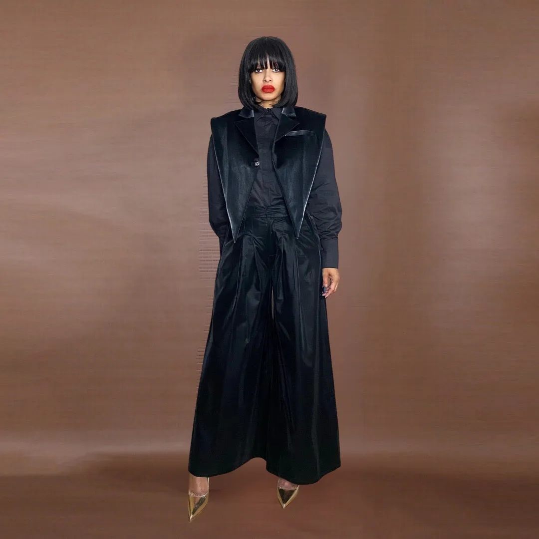 Noir Wide Leg Pants