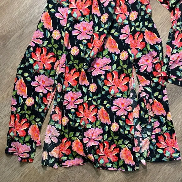 NWT &amp; Other Stories Peony print button down shirt and maxi skirt SET size 4 S xs