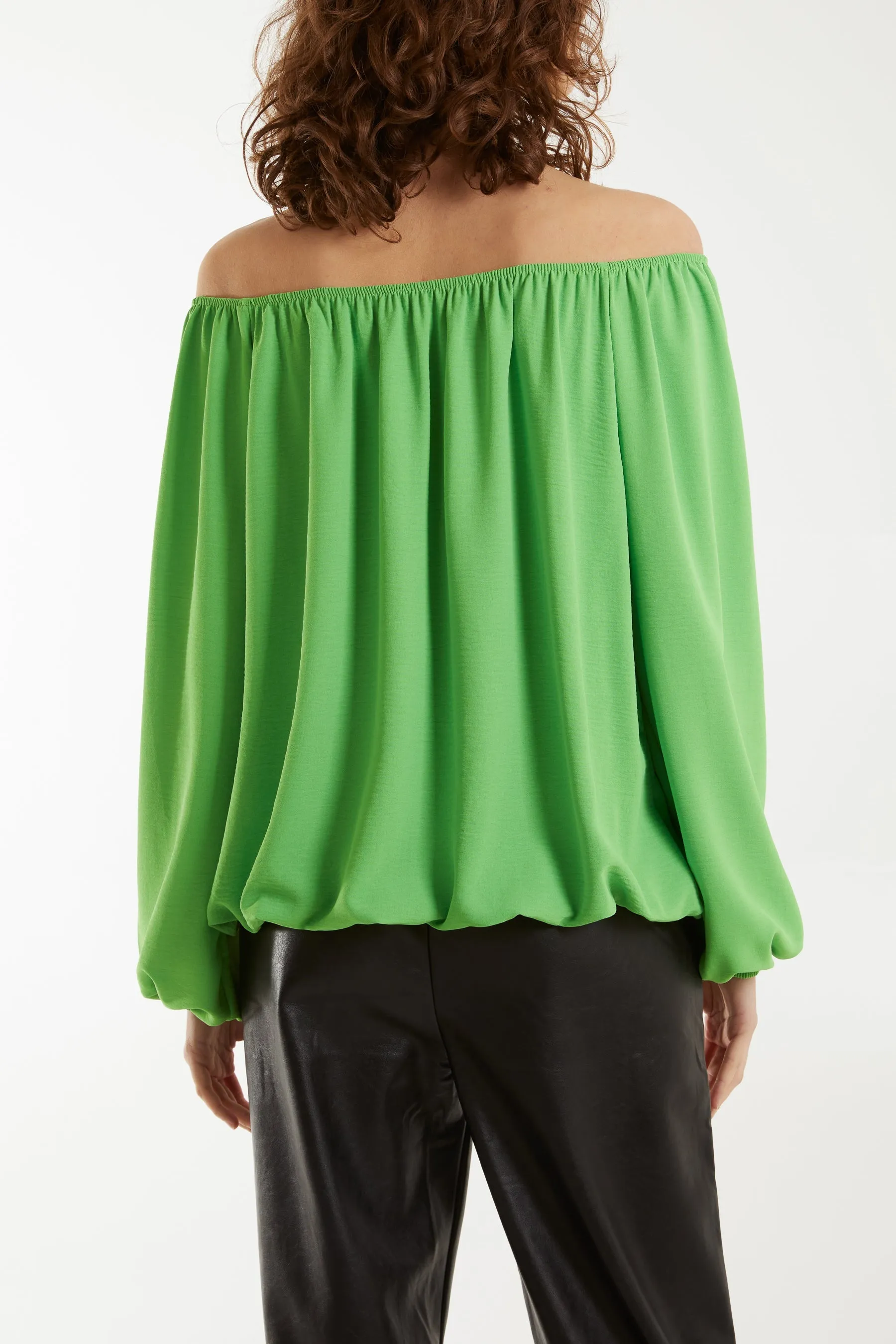 Off The Shoulder Necklace Top