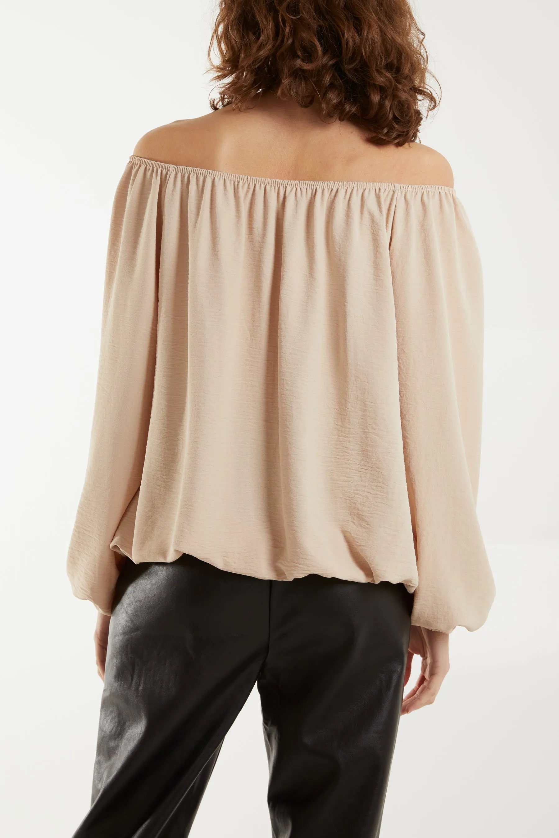 Off The Shoulder Necklace Top