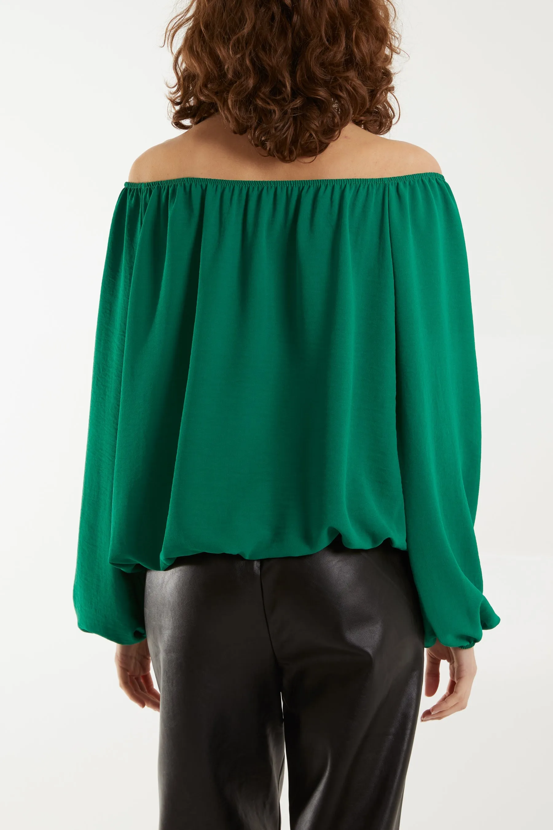 Off The Shoulder Necklace Top