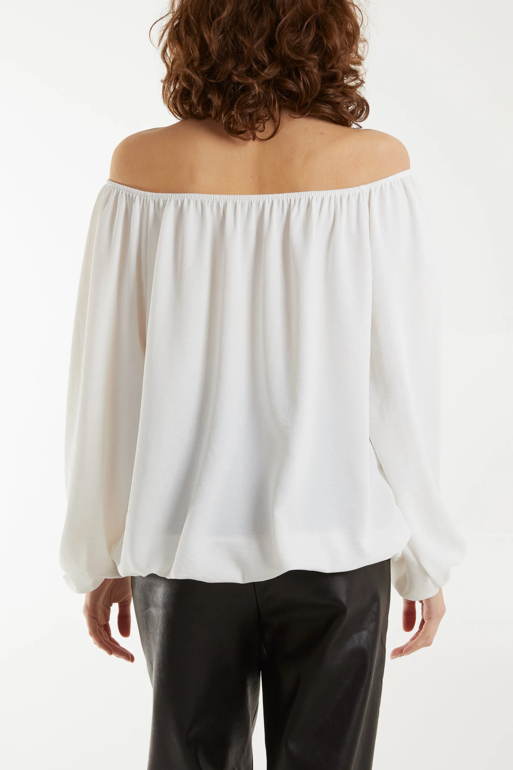 Off The Shoulder Necklace Top