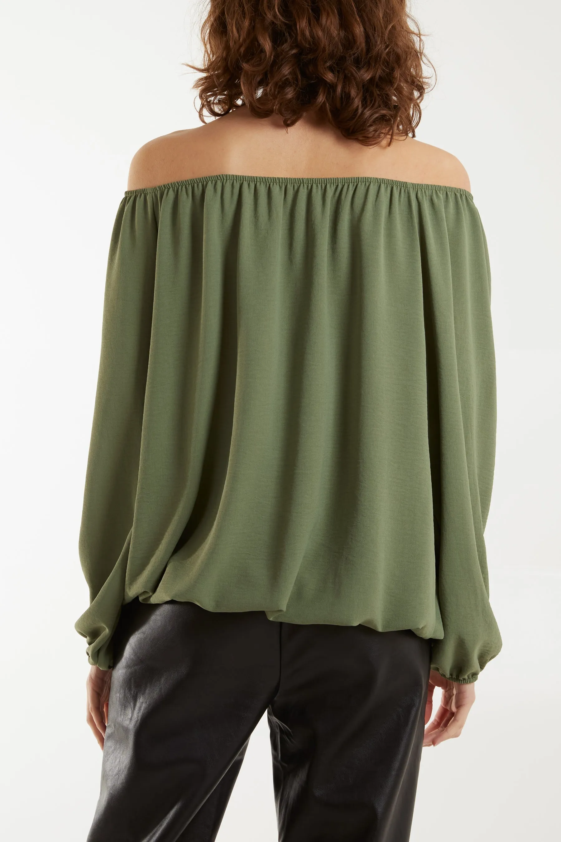 Off The Shoulder Necklace Top