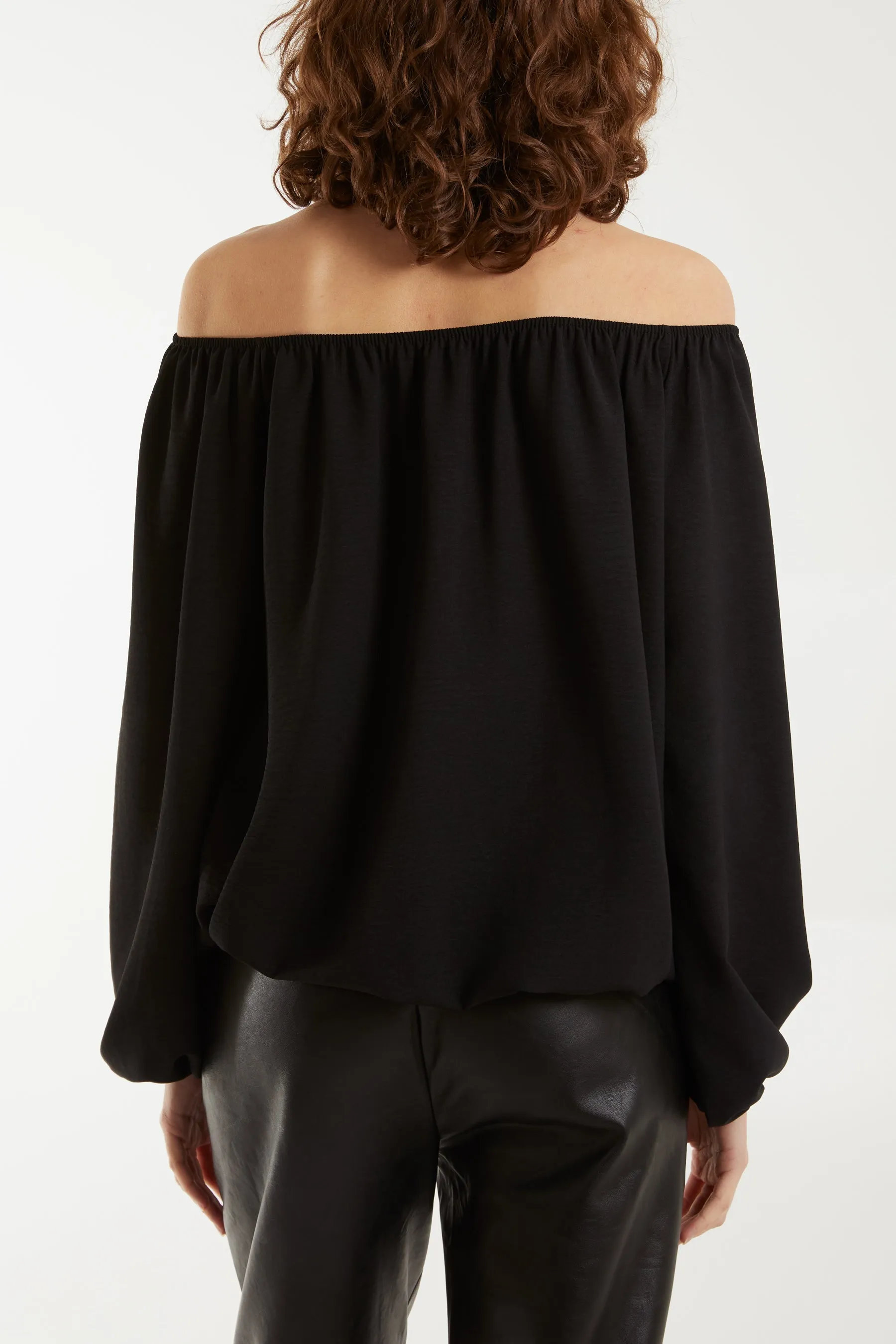 Off The Shoulder Necklace Top