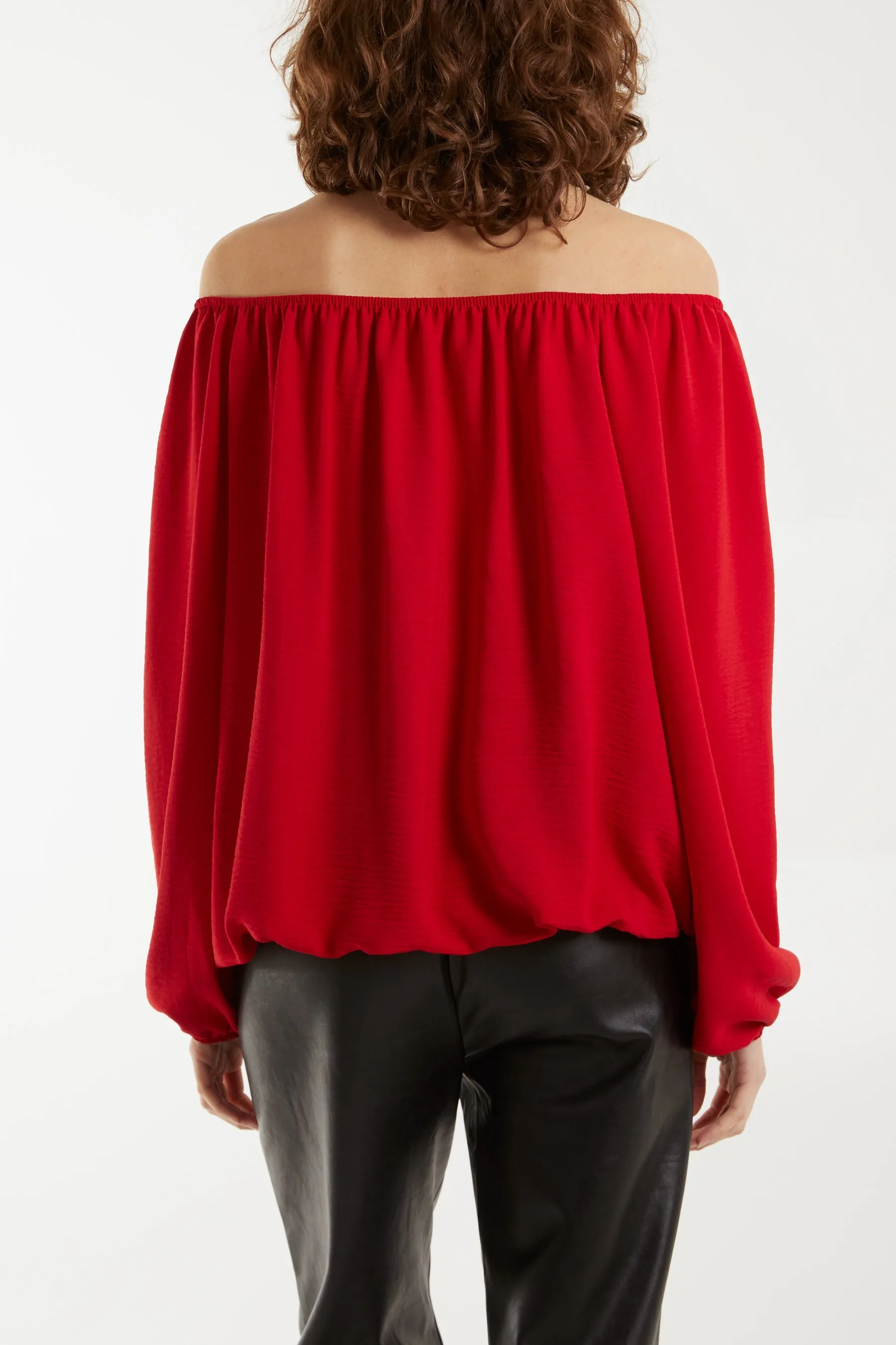 Off The Shoulder Necklace Top