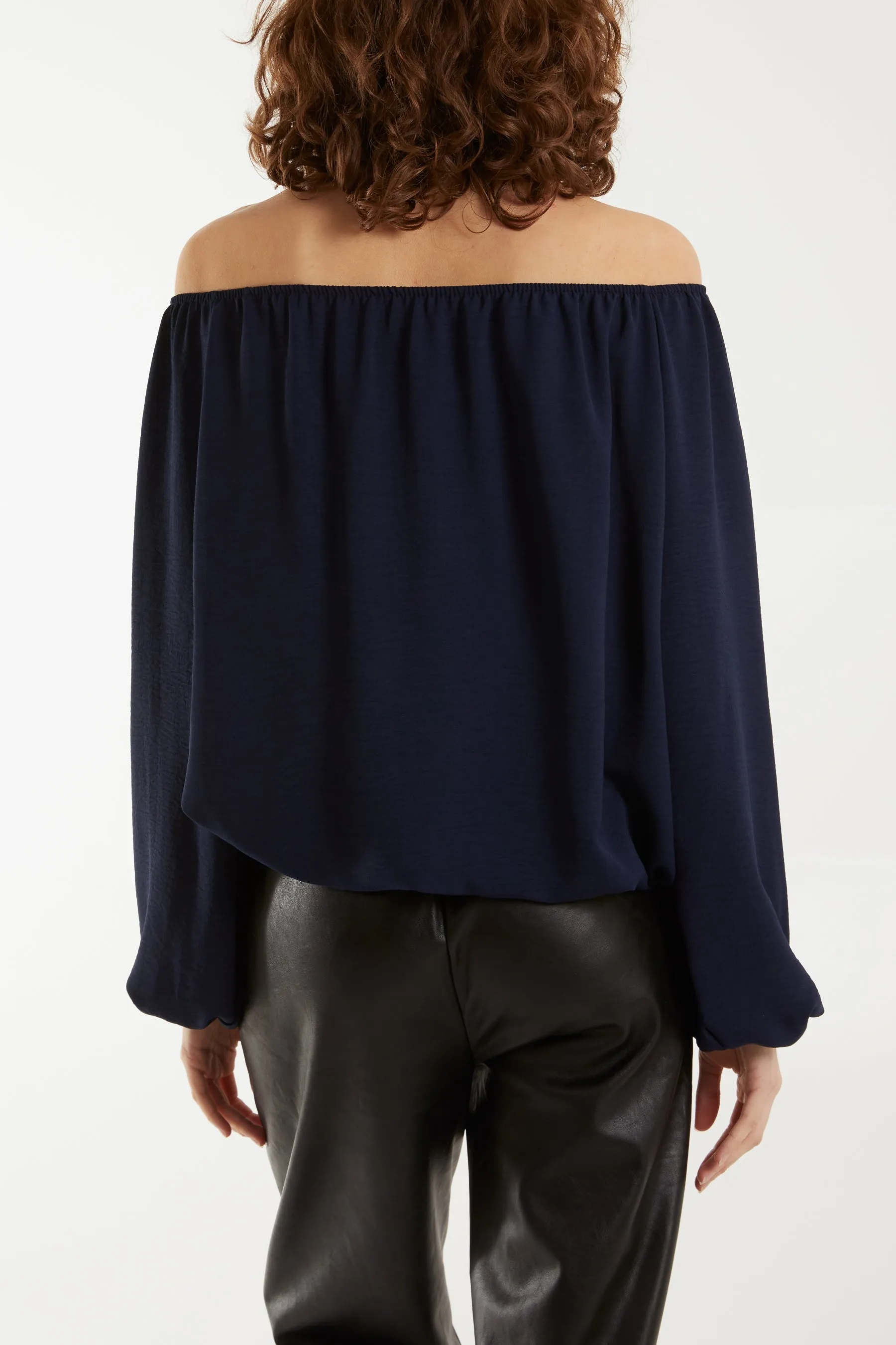 Off The Shoulder Necklace Top