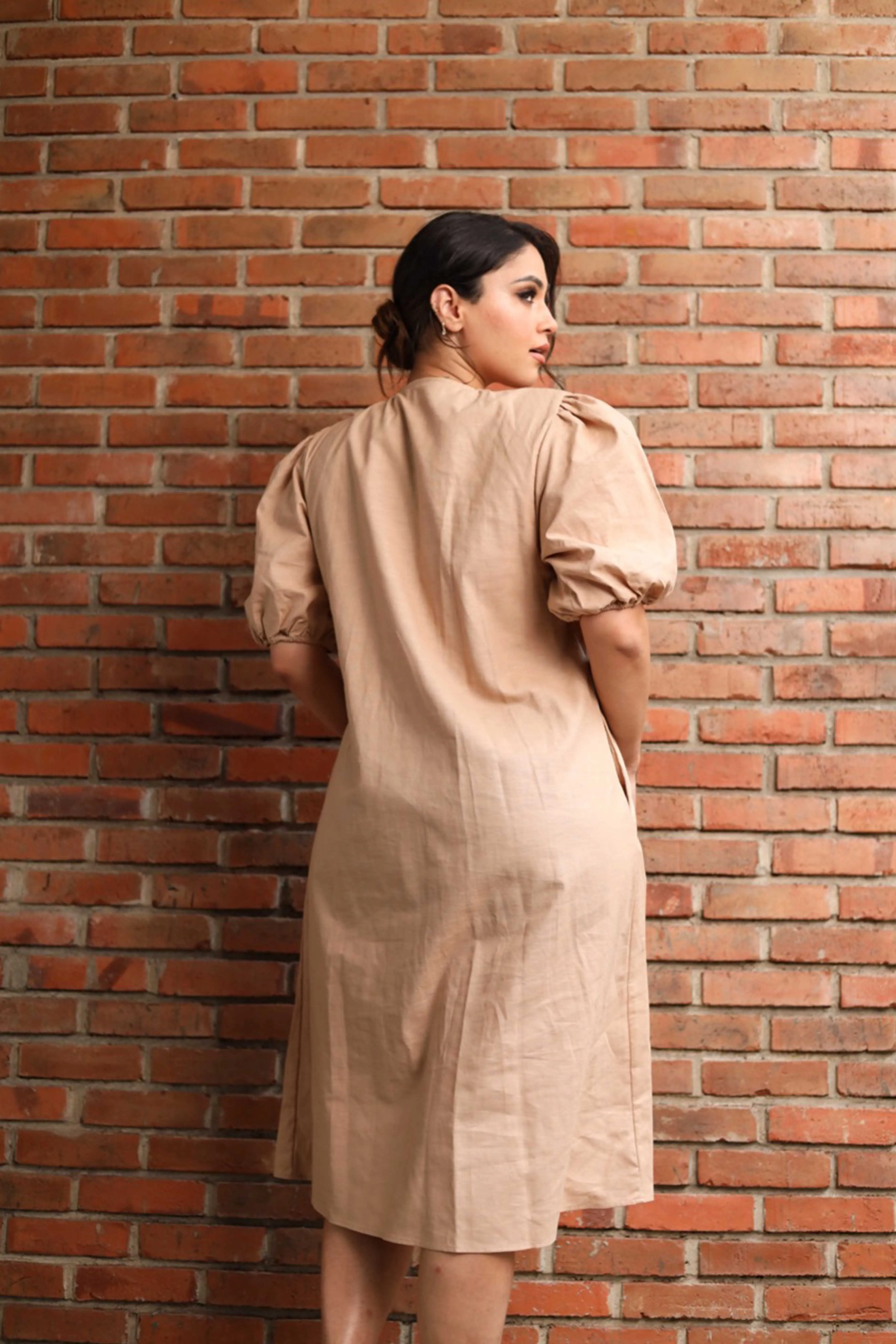 Olivienne Linen Dress