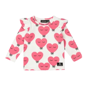 PINK HEART BABY T-SHIRT | ROCK YOUR BABY