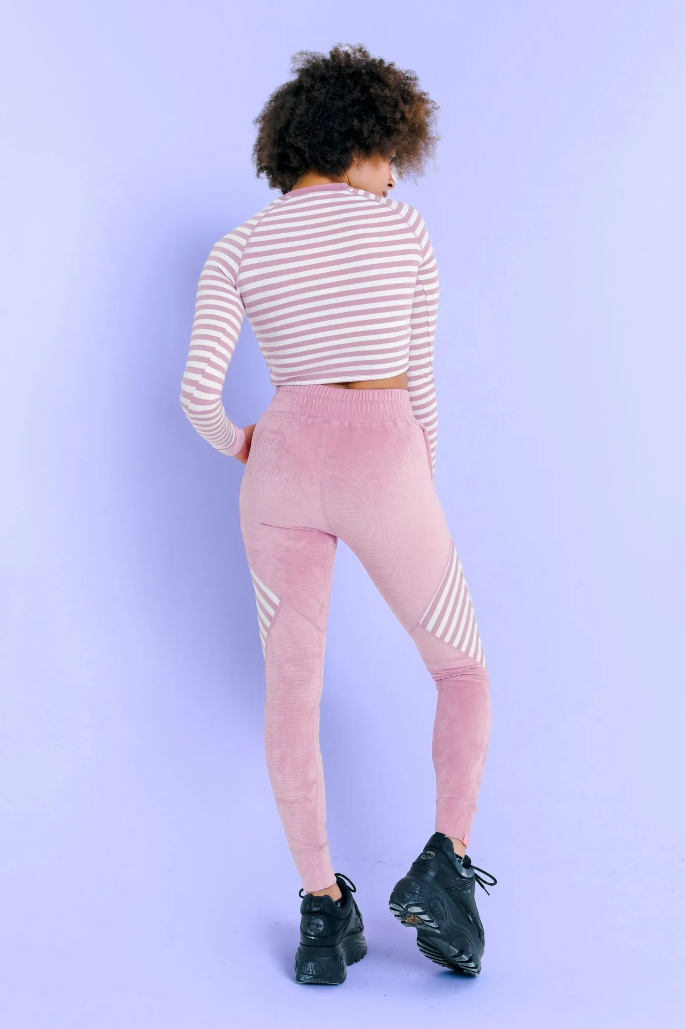 Pink Pixie - Raglan Long Sleeve Crop