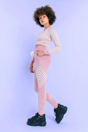 Pink Pixie - Raglan Long Sleeve Crop