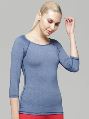PLEASURE TEE 2.0, HEATHER BLUE