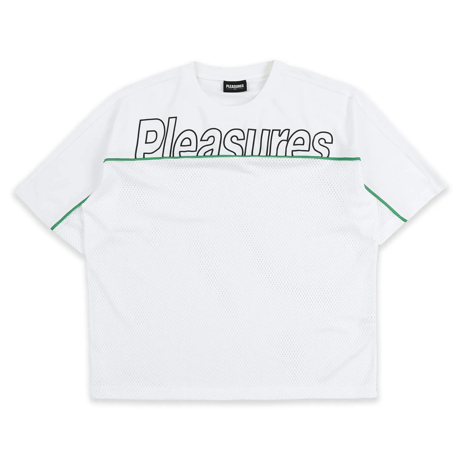 Pleasures Men Reveal Mesh T-Shirt White