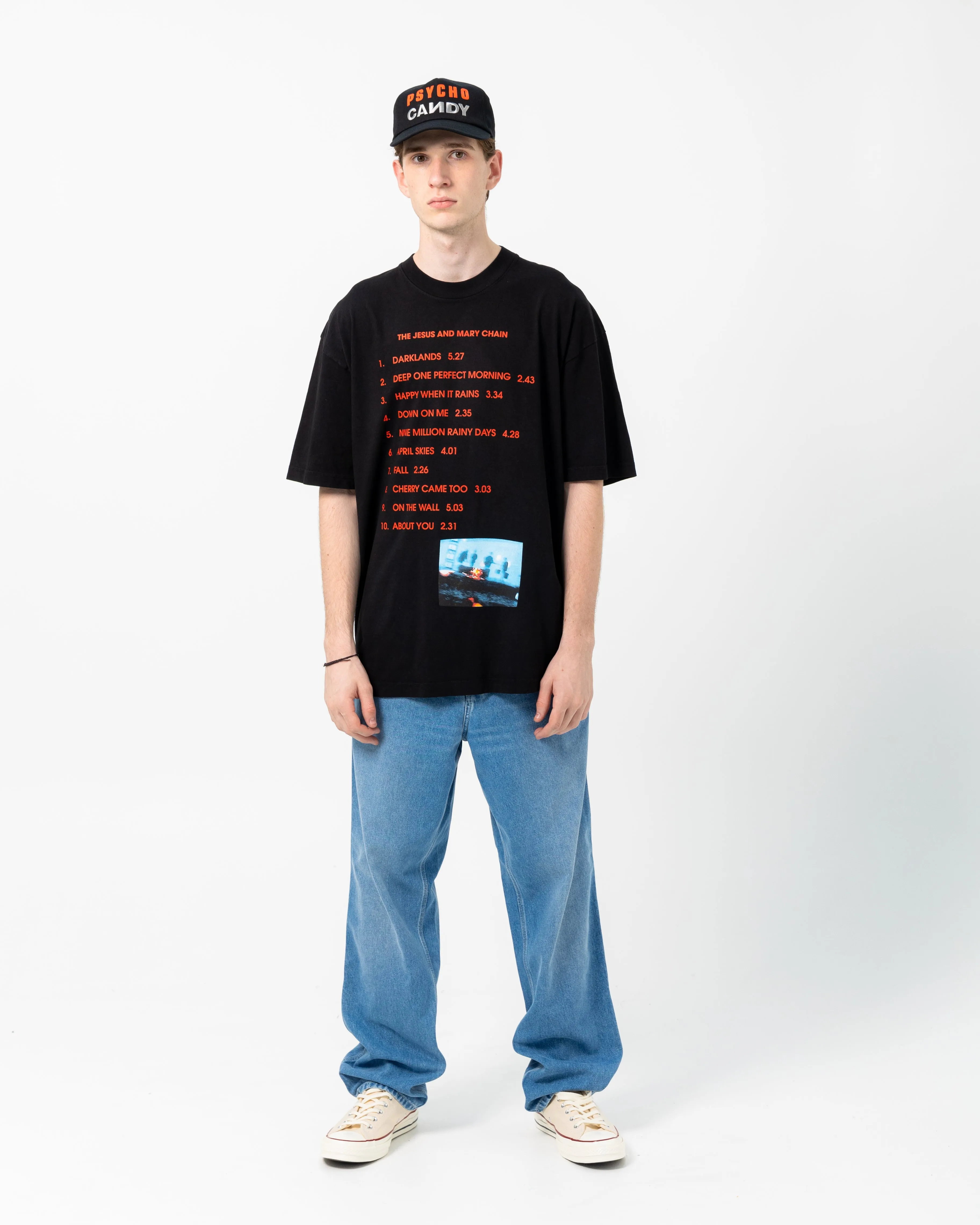 Pleasures x The Jesus And Mary Chain Darklands Tee | Black