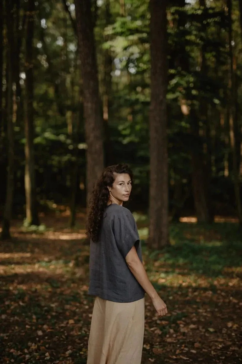 Porto Linen Top | Multiple Colours