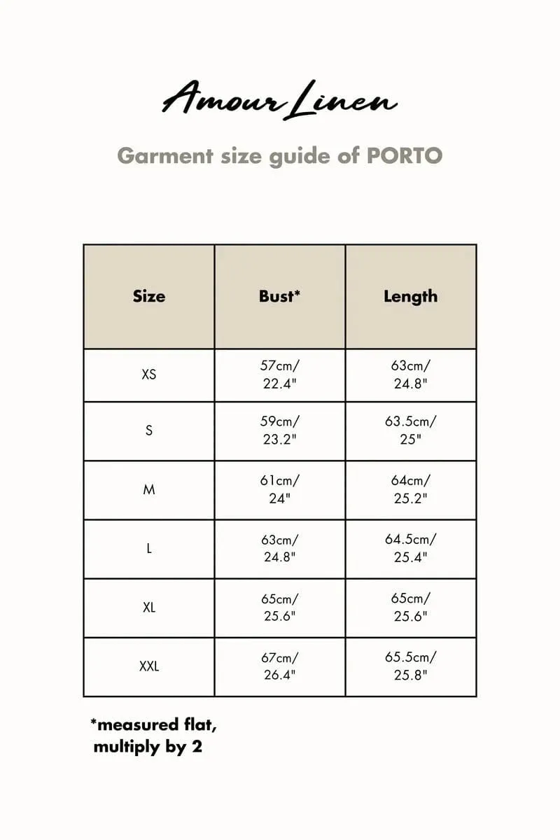 Porto Linen Top | Multiple Colours